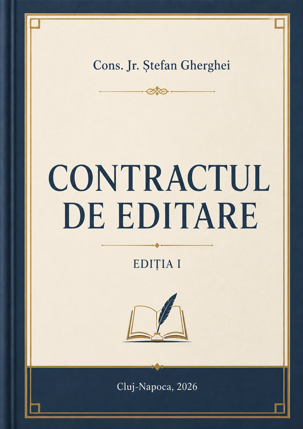 Coperta cărții Contractul de Editare